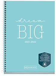Miquelrius - Agenda Escolar 2021-2022 - Tamaño ACTIVA 11,7 x 17,4 cm, Semana Vista, Write Azul, Idioma Español (26058) características