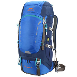 Eshow 40L Mochilas de Senderismo Al Aire Libre de Nailon Impermeable Mochilas.Montaña Mochila de Viaje Para Hombre y Mujer Color Azul características
