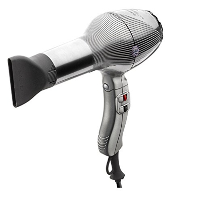 Gamma Piu SECADOR Barber PHON Titanium, Gris, Estándar