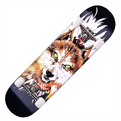 YLDXP Zhong Scooter, Completo, Crucero, Principiante, monopatín, Longboard, Cubierta Montado en la Pared, Barato, Soporte, Snowboard, niño, niña, mono