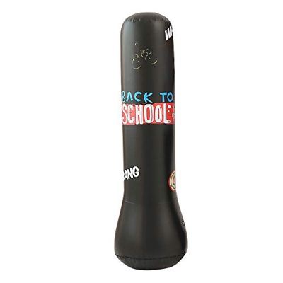 Saco de Boxeo Hinchable, Saco de Boxeo Para NiñOs Bolsa de Arena Inflable de Pie Saco de Boxeo de Rebote Para Boxeo/Kick Boxing