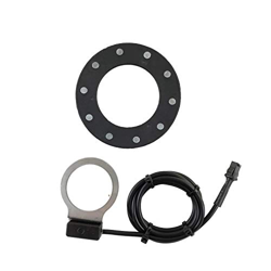 Accesorios para Bicicletas eléctricas Pedal KT-BZ-10C 10 imanes Sistema Pas para Bicicleta eléctrica Sensor de Velocidad Auxiliar SM Plug. (Enchufe SM en oferta