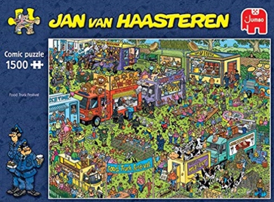 Puzzle - JvH - Food Truck Festival ( 1500 Pcs ) - NUEVO