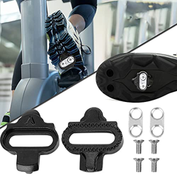 Pedales Bicicleta Montaña Calas Shimano Carretera Pedales Mixtos MTB Adaptador Calas Look Automaticos Usado para Bicicleta de Montaña Pedales Platafor características
