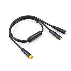 Bafang Kit de conversión de bicicleta eléctrica 1T2 cable BBS motor central con conector de extensión de 3 pines para sensor de rueda dentada y freno  características