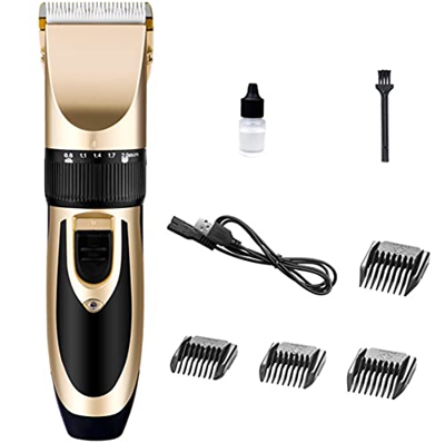 Hair Trimmer for Men - Cortapelos eléctrico para hombre, recargable, para hombres, niños y familias