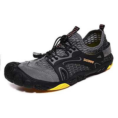 FITORY Zapatilla de Barefoot Mujeres Hombres Seco Rápido Zapatos de Deportes Acuaticos Trail Running Exterior Respirable Zapatos de Agua Unisex-Adulto