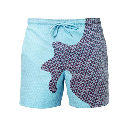 UMore Bañador de Hombre Pantalones Cortos Mágicos Cambio de Color Playa Pantalones Cortos Hombres Natación Trunks Bañadores de Secado Rápido Pantalone