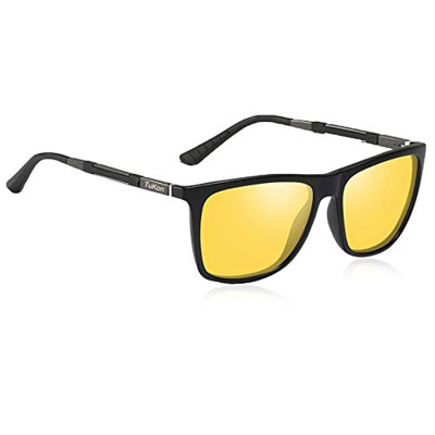 TUKNON Gafas de conducción nocturna, Gafas de conducción para hombre mujer, Night Vision Glasses, Night Driving Glasses, Gafas de sol Polarizado para 