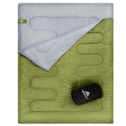 Forceatt Saco de Dormir, Sacos de Dormir Adultos Impermeable para Dos Personas,Adecuado para Clima Cálido y Frío en Todas Las Estaciones,Adecuado Inte precio