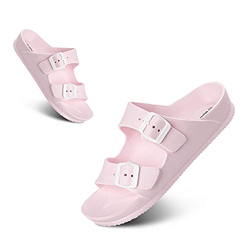 Sandalias Mujer Ligero Moda Sandalias Antideslizante Cómodo Verano Adulto Zapatos de Playa y Piscina Rosa Talla 38 en oferta