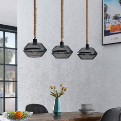 Lindby Rabia lámpara colgante, 3 luces características