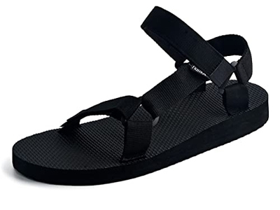 riemot Sandalias Mujer, Zapatos Verano para Caminar, Sandalias de Senderismo, Trekking, Playa, Casual, Sandalias Deportivas con Tiras, Sandalias de Pu