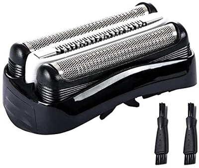 Loveu Cabezal de afeitar para Braun de repuesto para maquinilla de afeitar Braun 32B 32S 21B 21S 3 Series