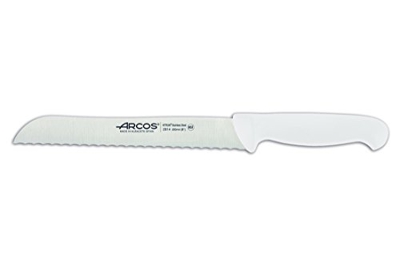 Cuchillo panero (perlado) Arcos Colour - Prof  291424  de acero inoxidable Nitru