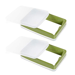 Sovol 2 pcs Metal Tanques de Resina con PTFE revestimiento para impresora 3D ELEGOO Mars con FEP preinstalada y 2 pcs tapas, cubas de resina para Mars en oferta