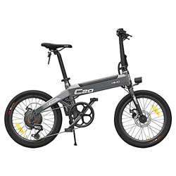 HIMO C20 Bicicleta eléctrica Plegable para Adultos, Bici eléctrica de montaña de 20" para desplazamientos, batería 10 Ah, Engranajes de transmisión de en oferta
