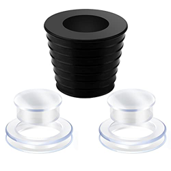 AIEX Cuña de Cono de Paraguas y Anillo de Agujero de Paraguas para Sombrilla de Mesa de Patio al Aire Libre (Diámetro del Poste de Sombrilla Aprox. 4, características