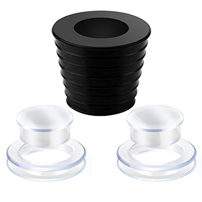 AIEX Cuña de Cono de Paraguas y Anillo de Agujero de Paraguas para Sombrilla de Mesa de Patio al Aire Libre (Diámetro del Poste de Sombrilla Aprox. 4,