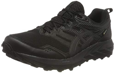 Asics Gel-Sonoma 6 G-TX, Trail Running Shoe Hombre, Black/Black, 47 EU