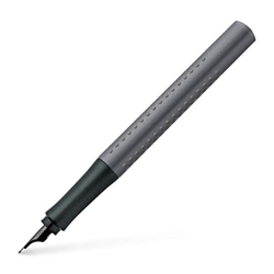 Faber-Castell 140947 - Estilográfica Grip Edition. Antracita. F. precio