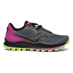 Saucony Peregrine 11 ST Zapatillas de Trail Running para Mujer Gris Morado 39 EU características