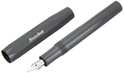 Kaweco Skyline Sport - Pluma estilográfica, color gris (F)