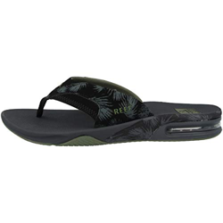 Reef Fanning Prints, Chanclas Hombre, Palmera de Oliva, 37.5 EU en oferta