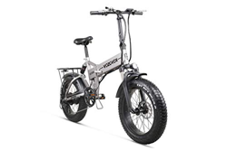 VOZCVOX Bicicleta de montaña eléctrica 26 Pulgadas Rueda Plegable Ebike500W 48V 12.8AH Suspensión Completa Ebike,City para Adultos/Hombres/Mujeres precio