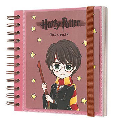 Agenda Harry Potter 2021 2022 - Agenda Escolar 2021-2022 / Agenda 2022 dia por página - Agenda 11 meses desde Agosto de 2021 a Junio de 2022 │ Product