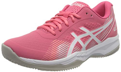 Asics Gel-Game 8 Clay/OC, Tennis Shoe Mujer, Pink Cameo/White, 39.5 EU