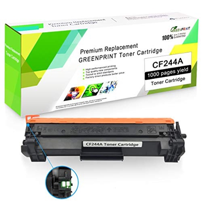 GREENPRINT Compatible 44A CF244A Tóner Cartucho Reemplazo para Usar con HP Laserjet Pro M14 M15a M15w M17 MFP M28a MFP M28w Impresora（Negro，Rendimient