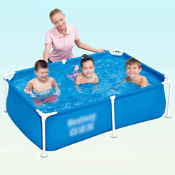 Piscinas Desmontables Piscina Rectangular Piscina De Juguete Piscina Cuadrada Adecuado para La Familia, Al Aire Libre Piscina Puede Acomodar De 1 A 3  características