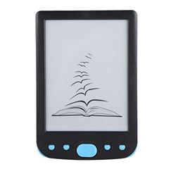 E-Ink 6in 800 * 600 HD Lector de Libros electrónicos fácil de Leer con batería de Gran Capacidad, Máximo 32GB TF Tarjeta Lector de Libros electrónicos características
