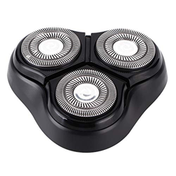 Yeelur Cabezal de Repuesto de afeitadora, Piezas de afeitadora, Red Negra de Tres Anillos, Regalo para Hombres, afeitadora de Cabeza de Repuesto para  características