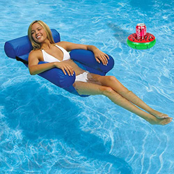 Thnkstaps Silla Flotante Inflable para Natación, Salón Flotante para Piscinas, Hamaca Portátil para Piscinas, Sillón Inflable para Cama Flotante, Sofá en oferta
