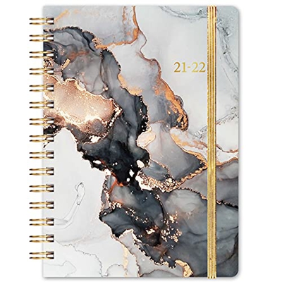 Agenda 2021/2022 – Calendario 2021 2022 – Agenda semanal A5 – Julio 2021 hasta junio 2022