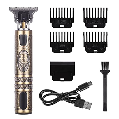 Czemo Cortapelos Eléctrico Profesional Cortadora Maquina Cortar Pelo para Hombres Recargable Cortapelos Cortadora de Barba con Pantalla de Visualizaci
