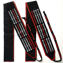 Muñequeras BANBROKEN (1 PAR) Estabilidad en muñecas para Halterofilia, Fitness, Gimnasio, Crossfit, Calistenia, Pesas - Hombre, Mujer -Talla Única (2u en oferta