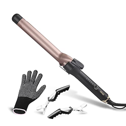 DSP Rizador de pelo cónico profesional, revestimiento cerámico de alta calidad con turmalina para efecto iónico, ajuste de temperatura 160 ℃ - 220 ℃ 2 características