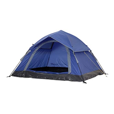 Lumaland Tienda de campaña Outdoor Light Pop Up Ligera para 3 Personas Camping Acampada Festival 210 x 190 x 110 cm Azul