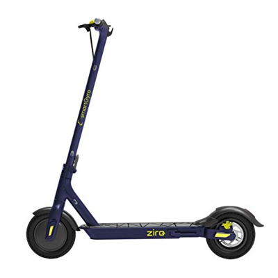 SMARTGYRO Ziro Patinete Eléctrico Scooter, Motor de 500W, App para Smartphone, Ruedas de 10" Neumáticas, Plegable, Batería de 8.8 Ah, Adultos Unisex, 