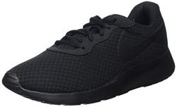 Nike Tanjun, Sneaker Mujer, Black/Black-White, 38 EU en oferta