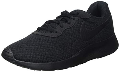 Nike Tanjun, Sneaker Mujer, Black/Black-White, 38 EU