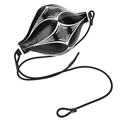 VGEBY1 Bola de Velocidad de Boxeo, Bola de Entrenamiento Duradera Profesional elástica para Boxeo y Otros Entrenamientos de perforación(Negro)