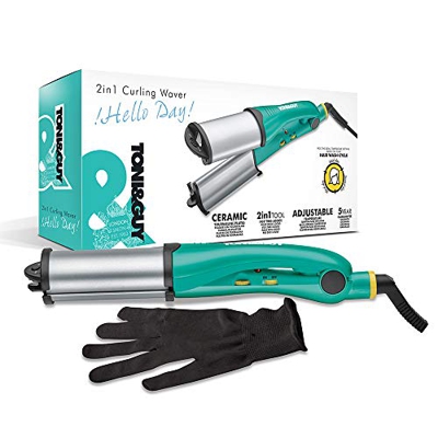 Plancha onduladora 2 en 1 Toni&Guy !HELLO DAY!, TGIR1936UKE