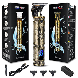 Cortapelos profesionales France-Elite EL-146/99 inalámbrico, pantalla LED, recargable por USB, funda para cortacésped, silencioso, uso por todos los p precio