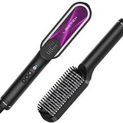 Cepillo Alisador De Pelo, Liberex Cepillo para Alisar el Cabello Eléctrico Peine Alisador para Cabello Plancha Pelo Iónica 7 Temperatura Regulable 130 precio