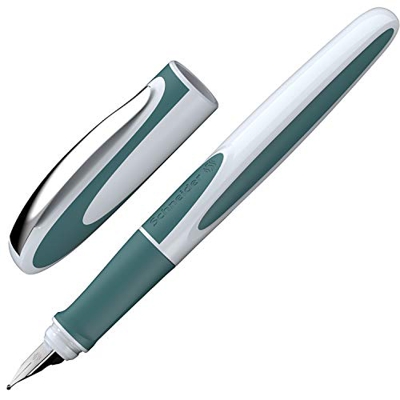 Schneider 168205 Ray - Pluma estilográfica (para diestros, para cartuchos de tinta estándar), color azul