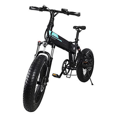 Bicicleta eléctrica Plegable para Adultos FIIDO M1 Pro, Bicicleta de montaña para Hombre de 20" con Motor de 500 W, batería de 48V 12,8Ah extraíble, S